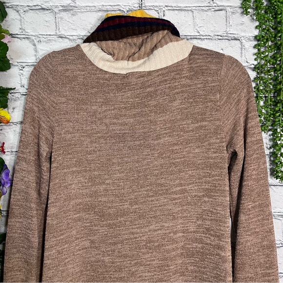 ~💙2/$40💙12pm by Mon Ami Cowl Neck Pullover Sweater Size Small - Picture 11 of 14